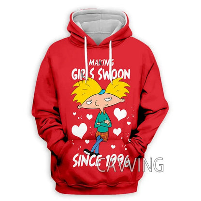 Ei arnold 3d impresso moda hoodies moletom com capuz harajuku moletom com capuz topos roupas para mulher/homem