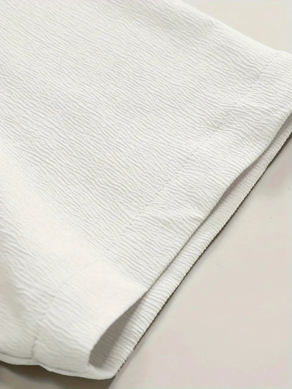 Camisa casual masculina de manga curta, gola alta, verão, cor sólida, manga curta, camisa de linho, respirável, praia, tops masculinos