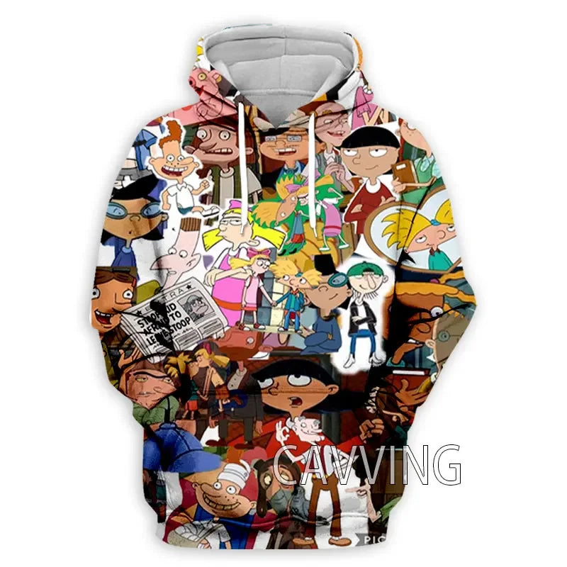 Ei arnold 3d impresso moda hoodies moletom com capuz harajuku moletom com capuz topos roupas para mulher/homem