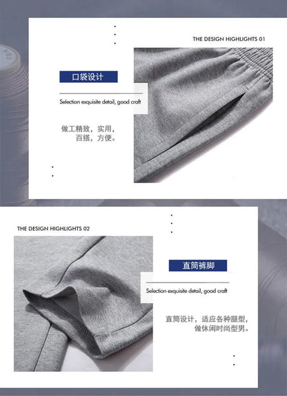 Conjunto de roupas casuais e roupas esportivas de duas peças para homens de meia idade e idosos, conjunto de manga comprida, cardigã de cor sólida de edição pública para