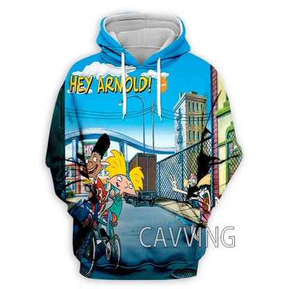 Ei arnold 3d impresso moda hoodies moletom com capuz harajuku moletom com capuz topos roupas para mulher/homem