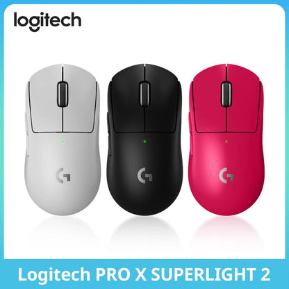 Mouse para jogos sem fio Logitech G PRO X SUPERLIGHT 2, mouse de nível profissional de 60 g com 5 botões programáveis, sensor DPI de 44k, rep de 8 kHz