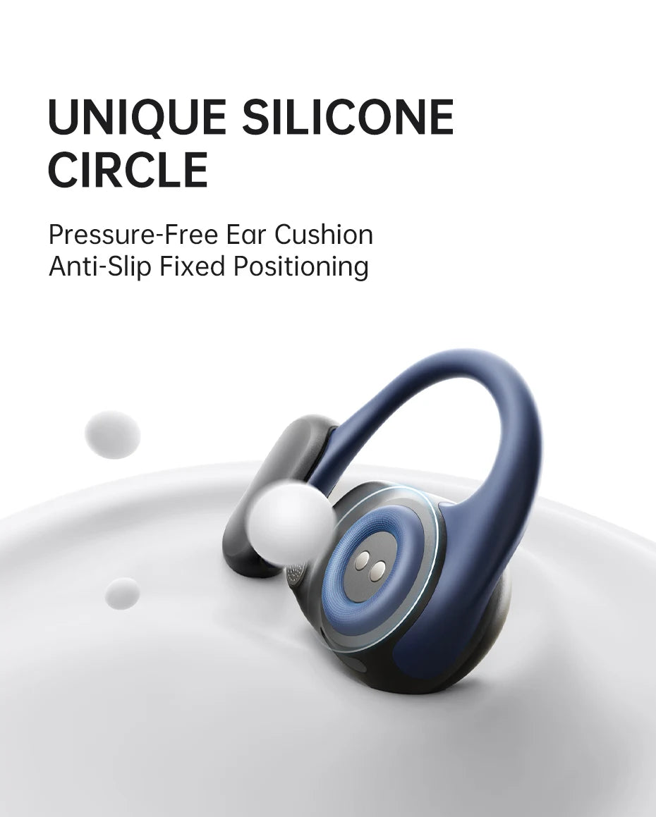 Baseus Bowie MF1/Eli 15i Fit Open-Ear Sport Fones de ouvido sem fio Bluetooth 5.4 Ganchos para os ouvidos Big Bass Sport Fones de ouvido 60 horas de reprodução