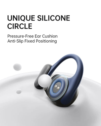 Baseus Bowie MF1/Eli 15i Fit Open-Ear Sport Fones de ouvido sem fio Bluetooth 5.4 Ganchos para os ouvidos Big Bass Sport Fones de ouvido 60 horas de reprodução