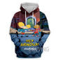 Ei arnold 3d impresso moda hoodies moletom com capuz harajuku moletom com capuz topos roupas para mulher/homem