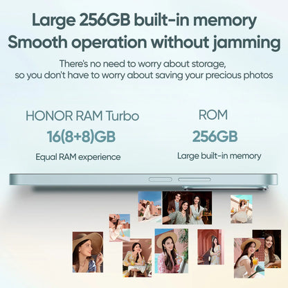 Versão global honor 200 lite 5g smartphone Mediatek dimensão 6080 6.7 "90hz display amoled 108mp câmera principal 4500mah bateria