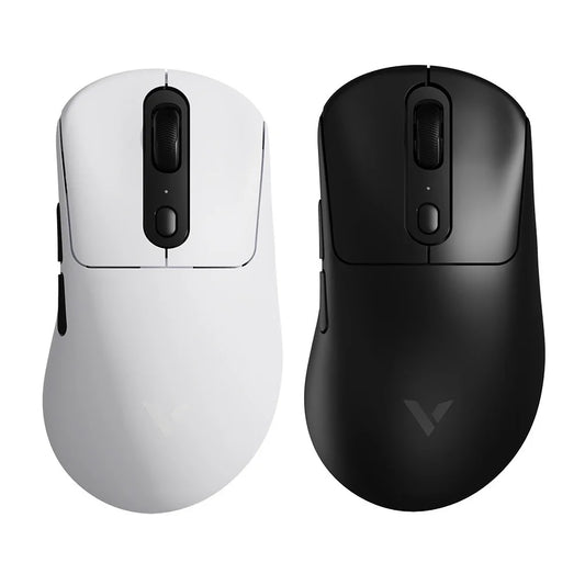Rapoo vt3pro mouse para jogos sem fio 59g superleve 8khz taxa de pesquisa 26000 dpi paw3398 sensor óptico final longa vida útil da bateria