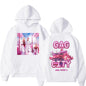 Hoodie Rapper de grandes dimensões para homens e mulheres, moletons com capuz, pullovers Hip Hop, pullovers elegantes, rapper, Nicki Minaj, Pink Friday, gráfico 2, Y2k