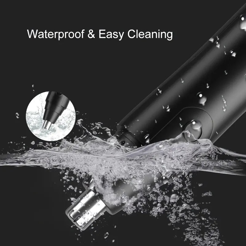 Aparador elétrico do cabelo do nariz para homens e mulheres, Shaver, Clipper, orelha, pescoço, sobrancelha, Razor Remover Kit