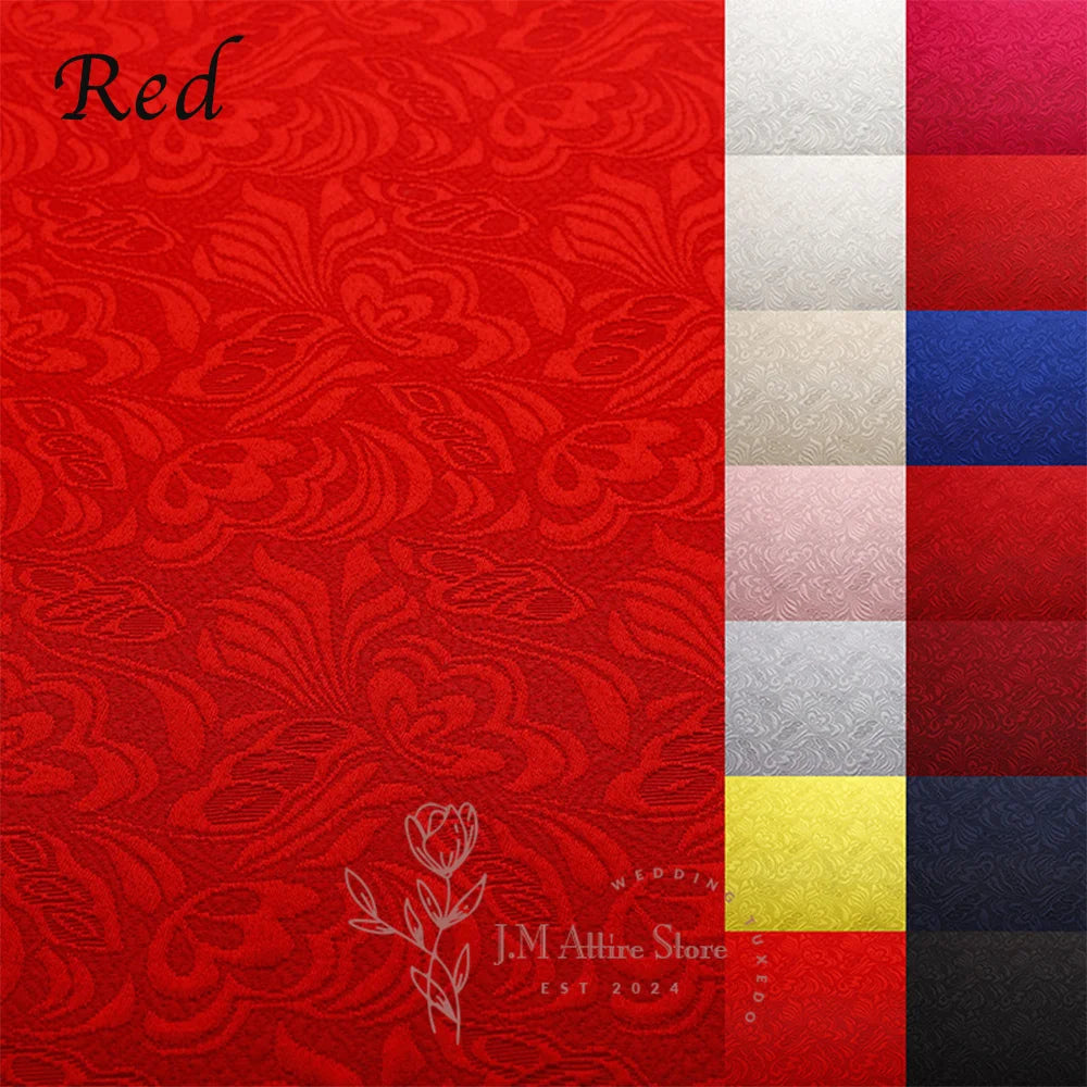 Ternos formais masculinos 2 peças blazer calças preto jacquard conjunto para jantar de casamento namoro cerimônia banquete luxo personalizado smoking ﻿