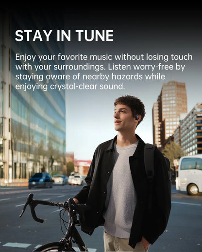 Baseus Bowie MF1/Eli 15i Fit Open-Ear Sport Fones de ouvido sem fio Bluetooth 5.4 Ganchos para os ouvidos Big Bass Sport Fones de ouvido 60 horas de reprodução