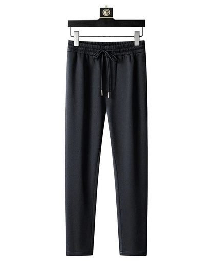 (Jaquetas + calças) 2025 primavera moda masculina jaquetas homem casacos de manga longa jaquetas casuais masculinas um conjunto de roupas tamanho M-5XL