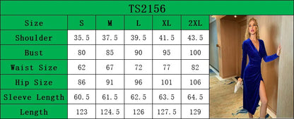 Vestidos femininos roupas femininas outono inverno elegante cor sólida fenda vestido feminino manga longa formal noite sexy vestido de noite