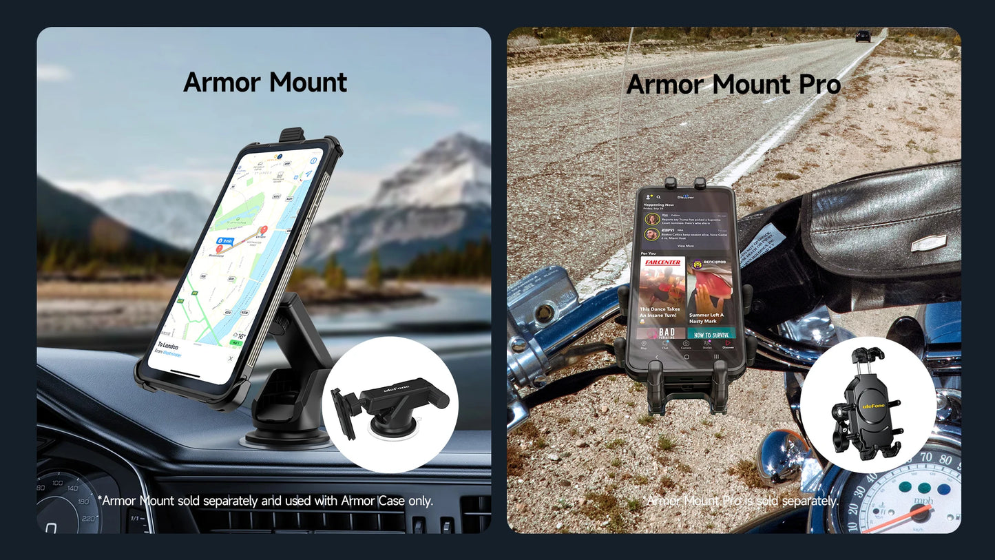 Ulefone armor 25t pro 5g telefone robusto com imagem térmica android 14 33w 64mp visão noturna smartphone nfc à prova de água