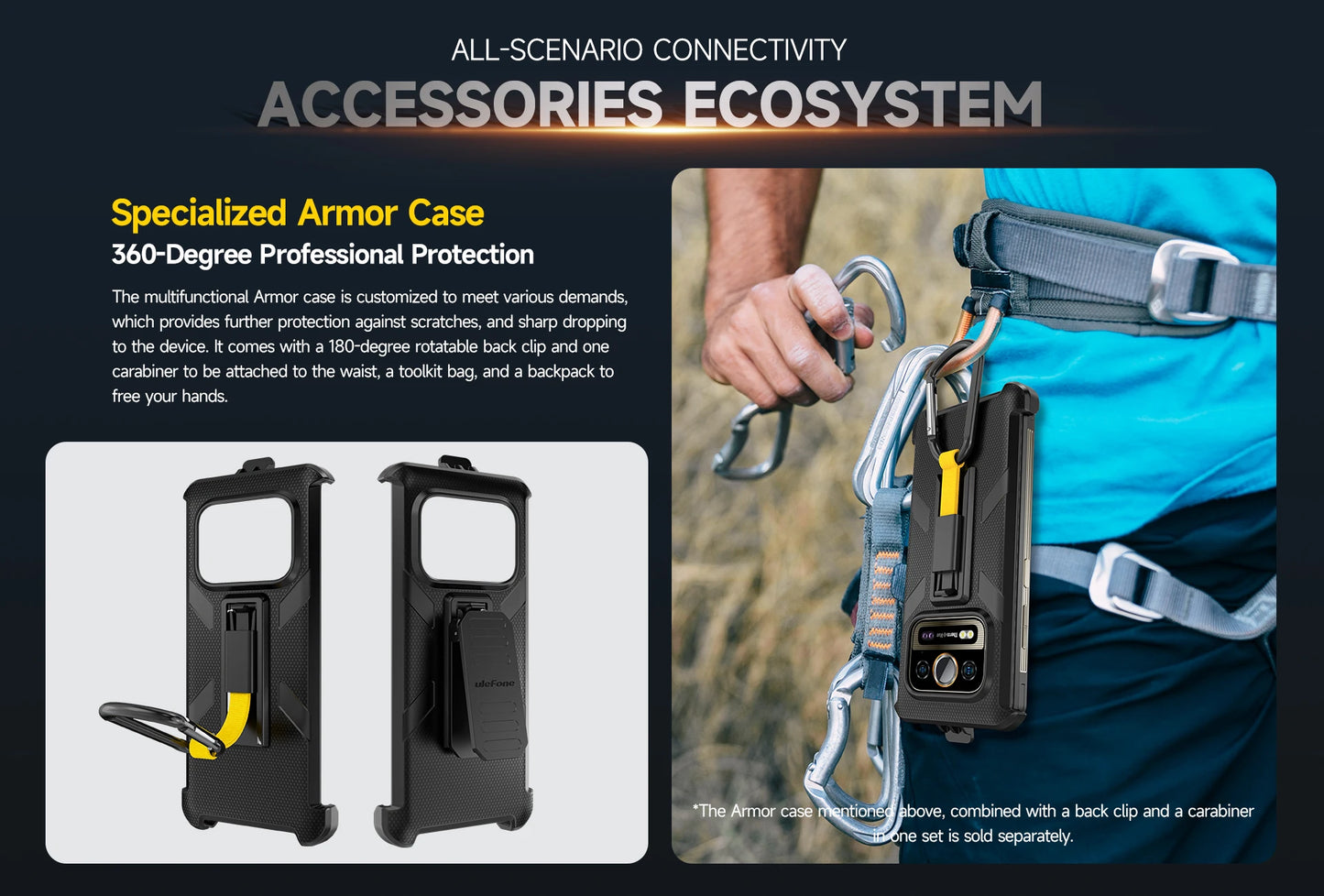 Ulefone armor 25t pro 5g telefone robusto com imagem térmica android 14 33w 64mp visão noturna smartphone nfc à prova de água