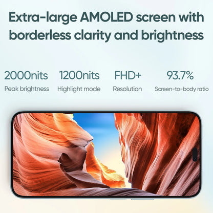 Versão global honor 200 lite 5g smartphone Mediatek dimensão 6080 6.7 "90hz display amoled 108mp câmera principal 4500mah bateria