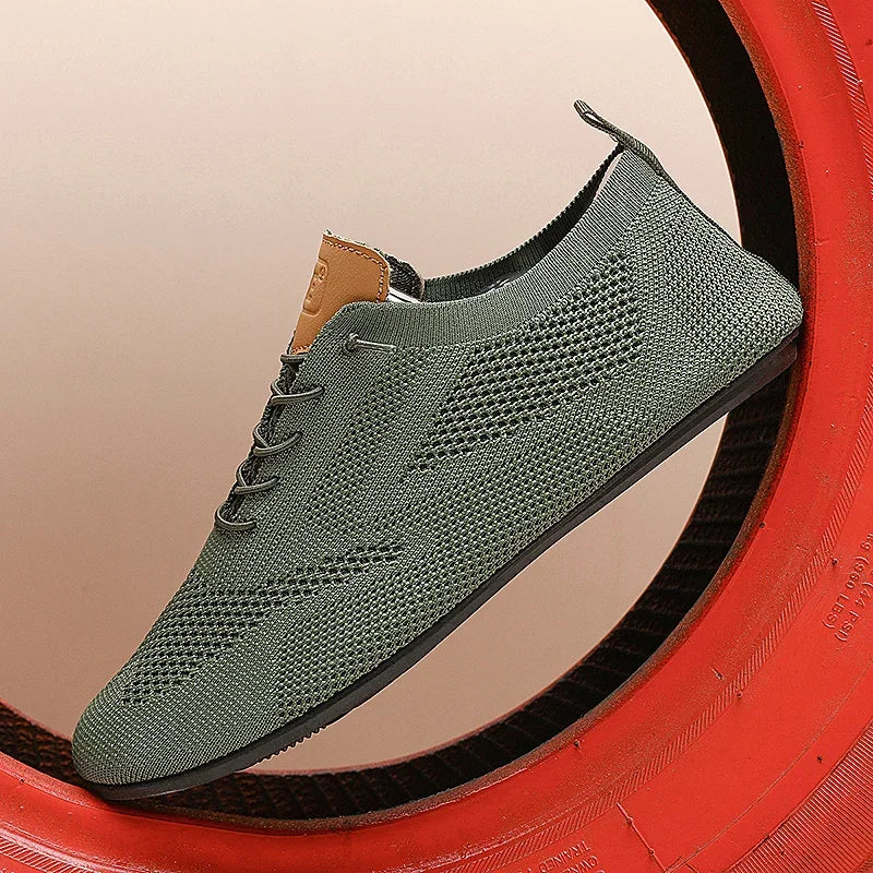 Yrzl homens mocassins de malha condução mocassins de alta qualidade apartamentos sapatos caminhada respirável não deslizamento casual mocassins verão sapatos masculinos