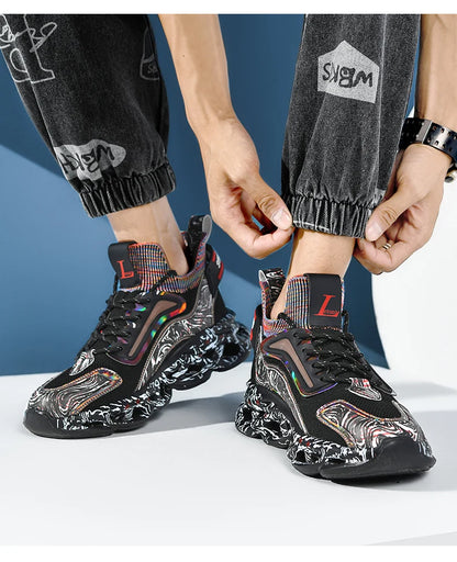 Sapatos masculinos tênis casuais sapatos tenis sapatos de luxo treinador corrida respirável sapatos moda tênis para mulher