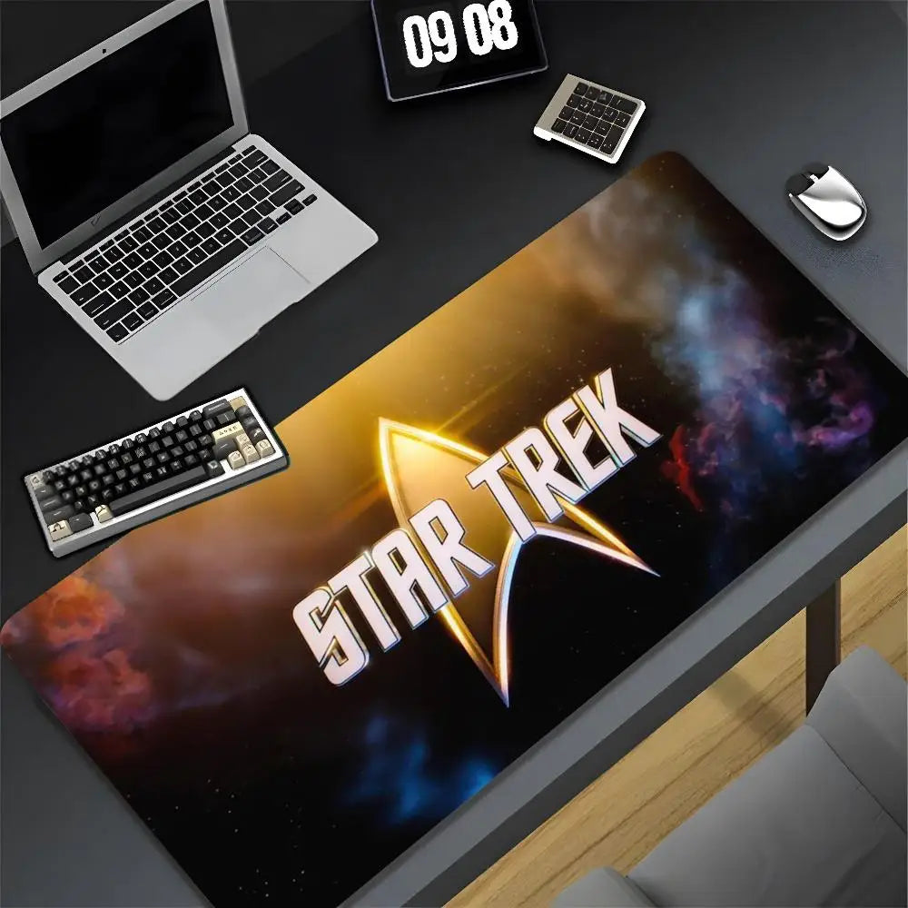 Estrela filmt-rek claro mouse pad xxl gamer gaming computador otaku borda de travamento diy personalizado foto portátil notebook tapete de mesa