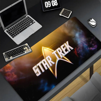 Estrela filmt-rek claro mouse pad xxl gamer gaming computador otaku borda de travamento diy personalizado foto portátil notebook tapete de mesa