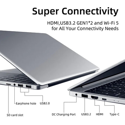 Markut portátil 15.6 Polegada notebook portátil com cpu intel I7-1165G7 ips 32gb 2t ssd 1920*1080 fhd display portátil-teclado alemão
