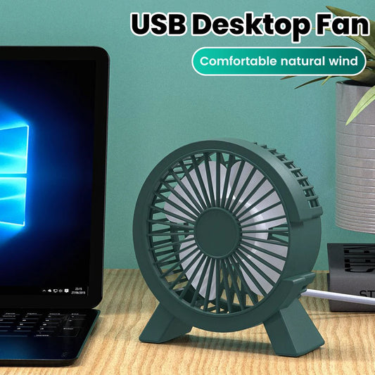 Mini ventilador de mesa recarregável usb portátil pequeno ventilador para dormitório estudante computador verão gadget mesa em casa escritório