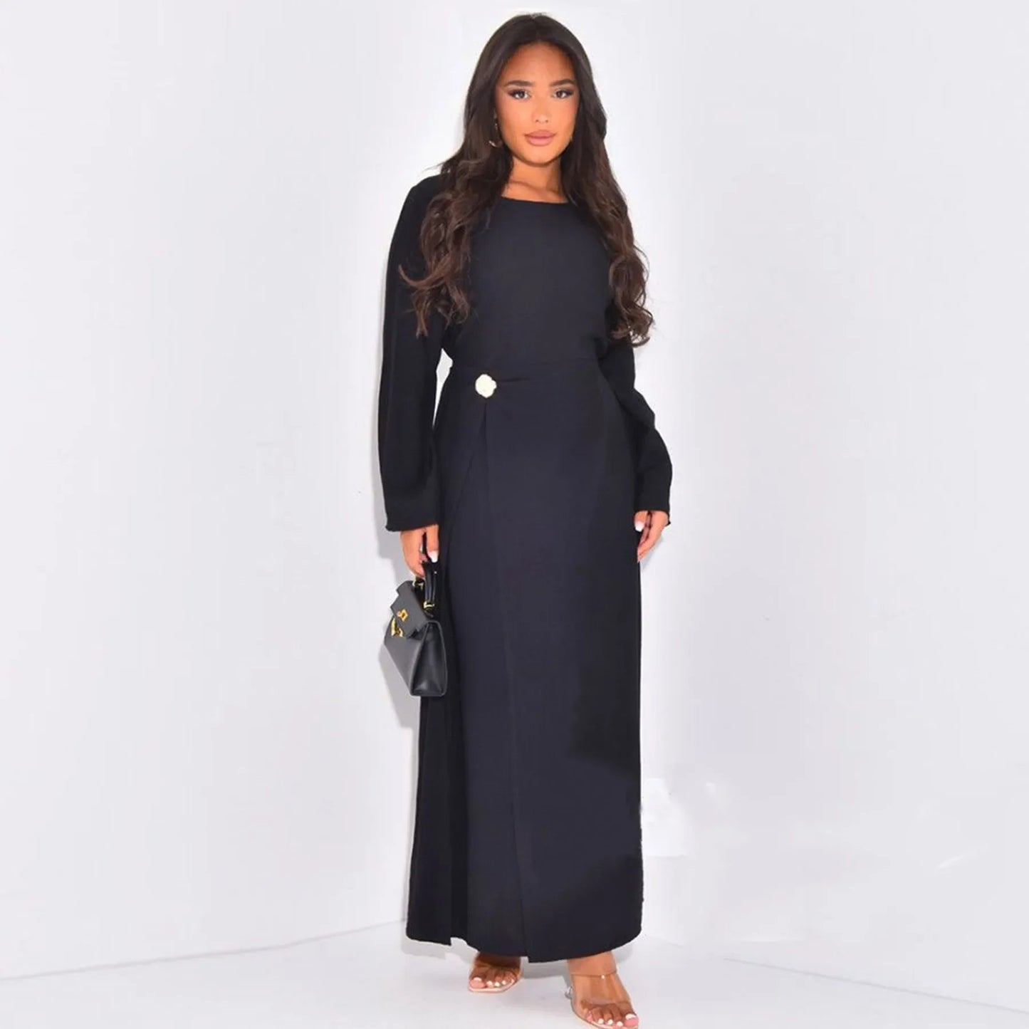 Muçulmano longo robe eid abaya para mulheres envoltório vestidos ramadan marrocos dubai luxo kaftan islam saudita vestidos árabe jalabiya abayas