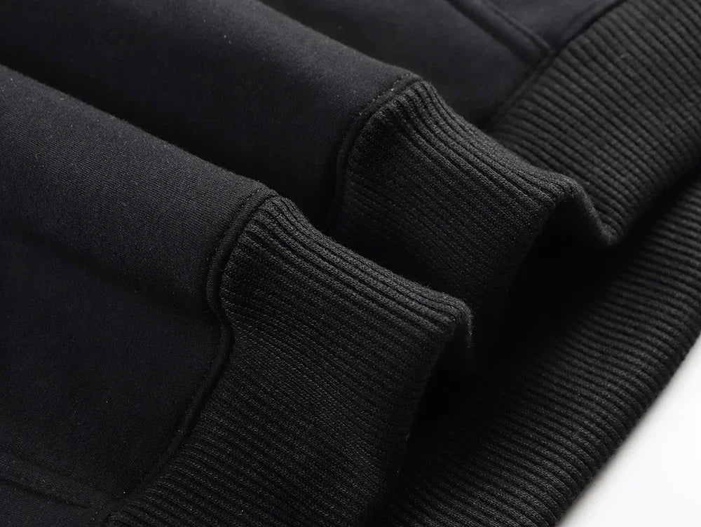 Moletons de manga comprida monocromáticos masculinos, moletons soltos, streetwear casual, pulôver masculino, sportwear de ginástica, tops com capuz, outono