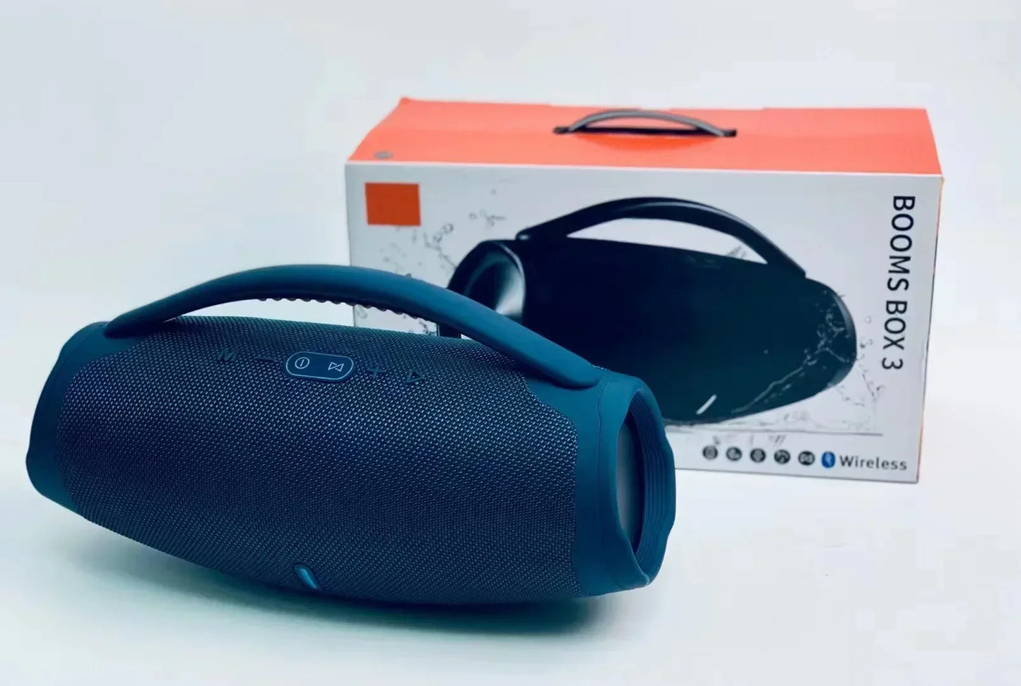 BOOMBOX 3 Alto-falante Bluetooth Sem Fio de Alta Potência, 100W, Luz RGB, Festa Music Center, Home Theater Portátil, Baixo Pesado, TWS