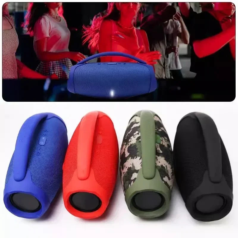 BOOMBOX 3 Alto-falante Bluetooth Sem Fio de Alta Potência, 100W, Luz RGB, Festa Music Center, Home Theater Portátil, Baixo Pesado, TWS