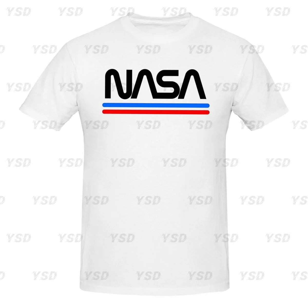 Camiseta esportiva masculina Nasa Space, aconchegante, camiseta grande