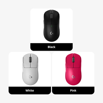 Mouse para jogos sem fio Logitech G PRO X SUPERLIGHT 2, mouse de nível profissional de 60 g com 5 botões programáveis, sensor DPI de 44k, rep de 8 kHz