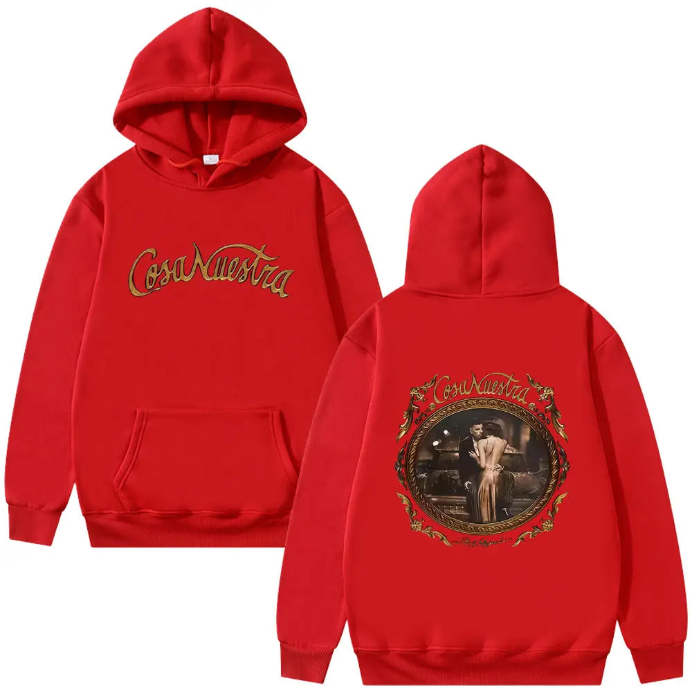 Rapper ravenw alejandro cosa nostra moletom com capuz masculino feminino hip hop moda pop música pulôver hoodies masculino vintage moletom casual