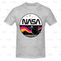Camiseta esportiva masculina Nasa Space, aconchegante, camiseta grande