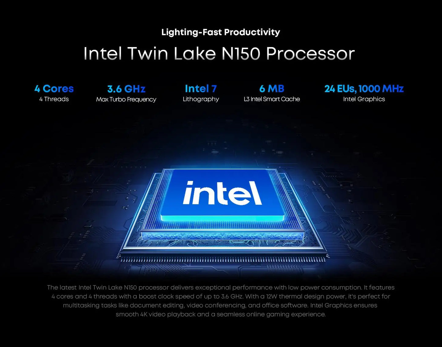 CHUWI MiniBook X 2 em 1 Laptop Intel N150 (até 3,6 GHz) 512 GB de ROM 16 GB LPDDR5 10,51 "1200x1920 FHD IPS Windows 11 Notebook