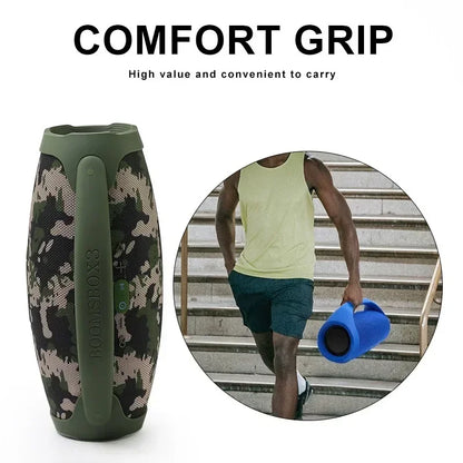 BOOMBOX 3 Alto-falante Bluetooth Sem Fio de Alta Potência, 100W, Luz RGB, Festa Music Center, Home Theater Portátil, Baixo Pesado, TWS