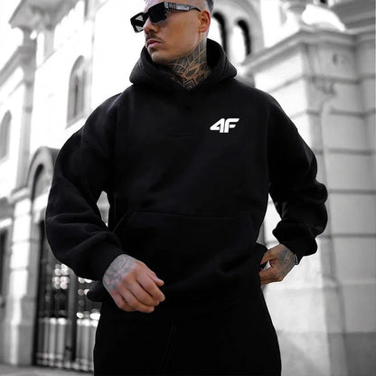 Homem moletom com capuz toda a temporada diário casual esportes casacos com capuz casa conforto ao ar livre ginásio de fitness hoodies moda roupas masculinas